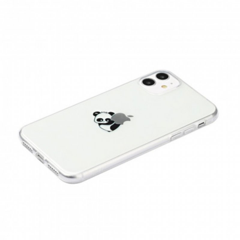 Skal iPhone 11 Panda-logotypspel