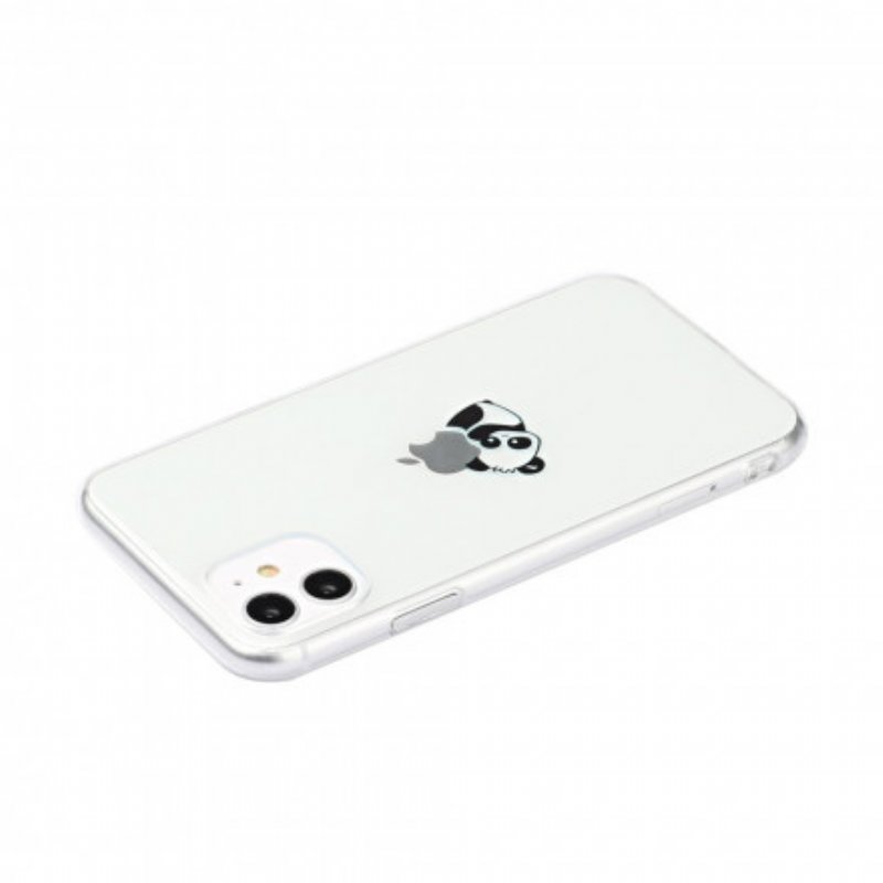 Skal iPhone 11 Panda-logotypspel