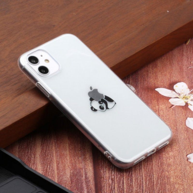 Skal iPhone 11 Panda-logotypspel