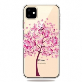 Skal iPhone 11 Rosa Trädtopp