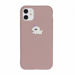 Skal iPhone 11 Silikonlogotyp Animal Fun