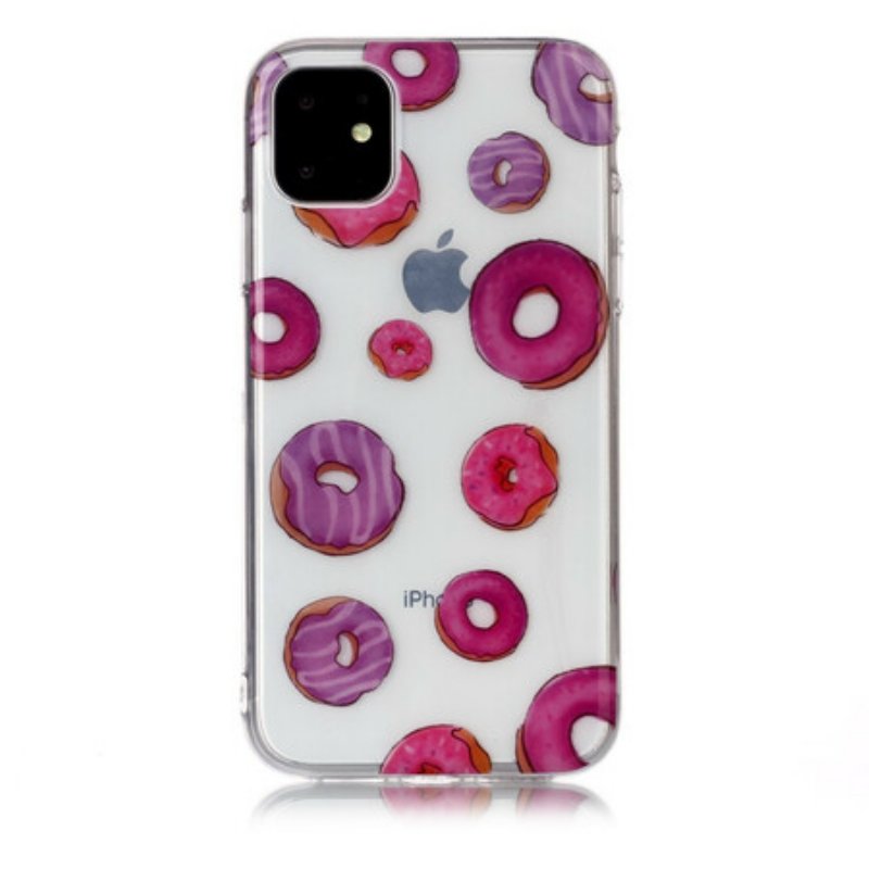 Skal iPhone 11 Sömlös Donut Fläkt