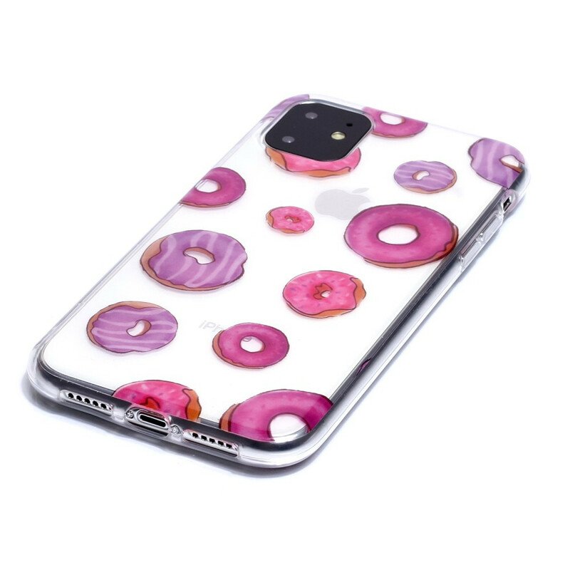 Skal iPhone 11 Sömlös Donut Fläkt