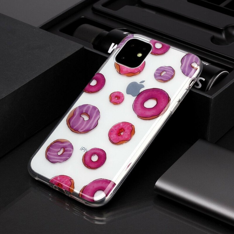 Skal iPhone 11 Sömlös Donut Fläkt