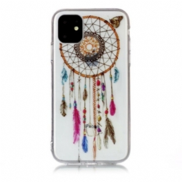 Skal iPhone 11 Transparent Dream Catcher Färgglad