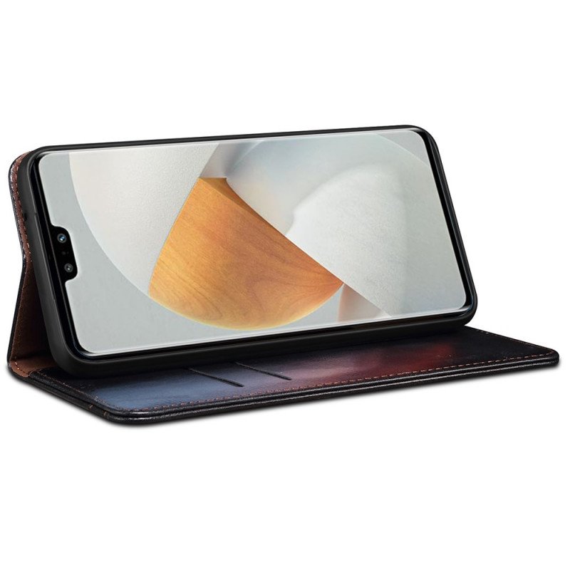 Folio-fodral Vivo V23 5G Läderfodral Vaxat Konstläder