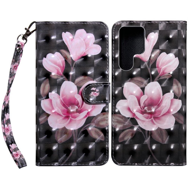 Fodral Samsung Galaxy S22 Ultra 5G Blomma Blommor