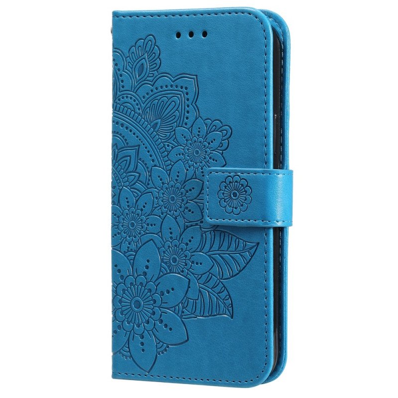 Fodral Samsung Galaxy S22 Ultra 5G Blomma Mandala