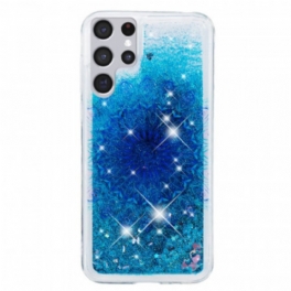 Skal Samsung Galaxy S22 Ultra 5G Glitter Mandala