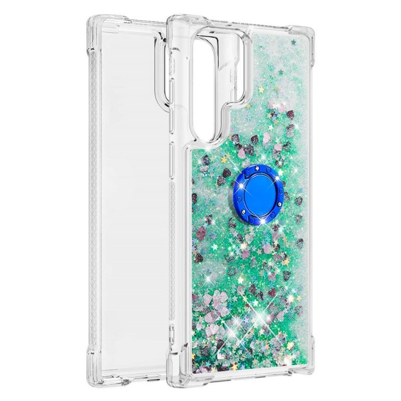 Skal Samsung Galaxy S22 Ultra 5G Glitter Ring-bracket