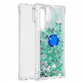 Skal Samsung Galaxy S22 Ultra 5G Glitter Ring-bracket