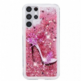 Skal Samsung Galaxy S22 Ultra 5G Glitterpump