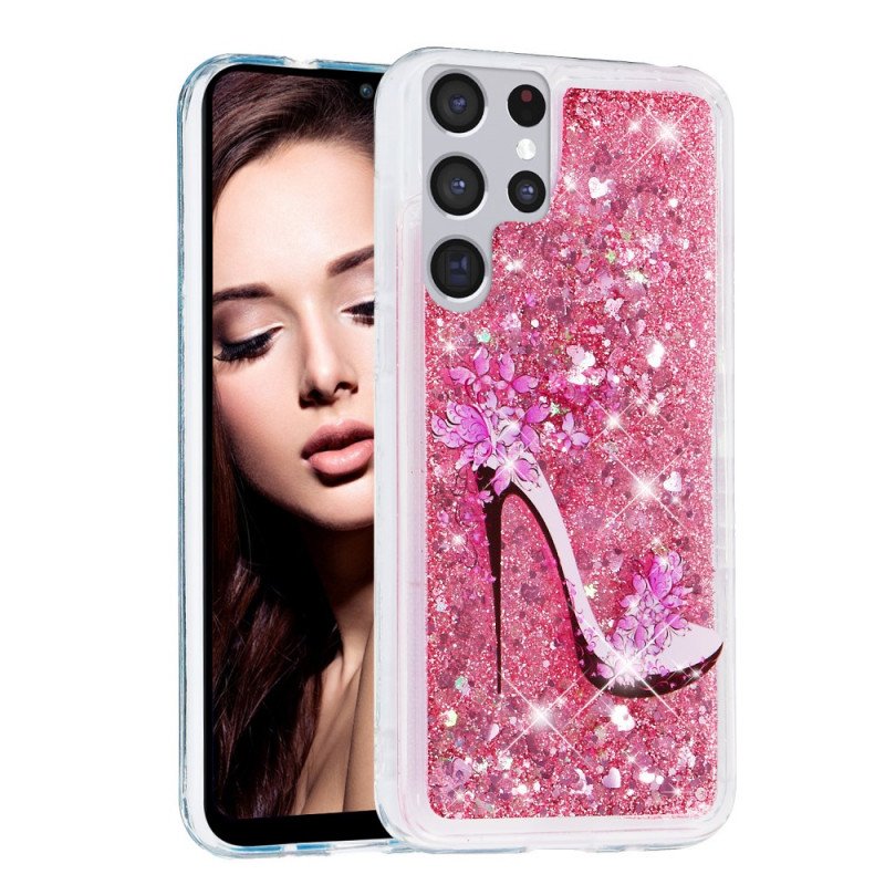 Skal Samsung Galaxy S22 Ultra 5G Glitterpump