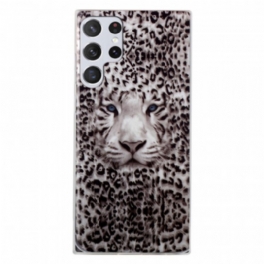 Skal Samsung Galaxy S22 Ultra 5G Leopard Fluorescerande