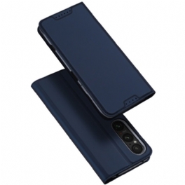 Folio-fodral Sony Xperia 1 Vi Skin Pro Series Dux Ducis