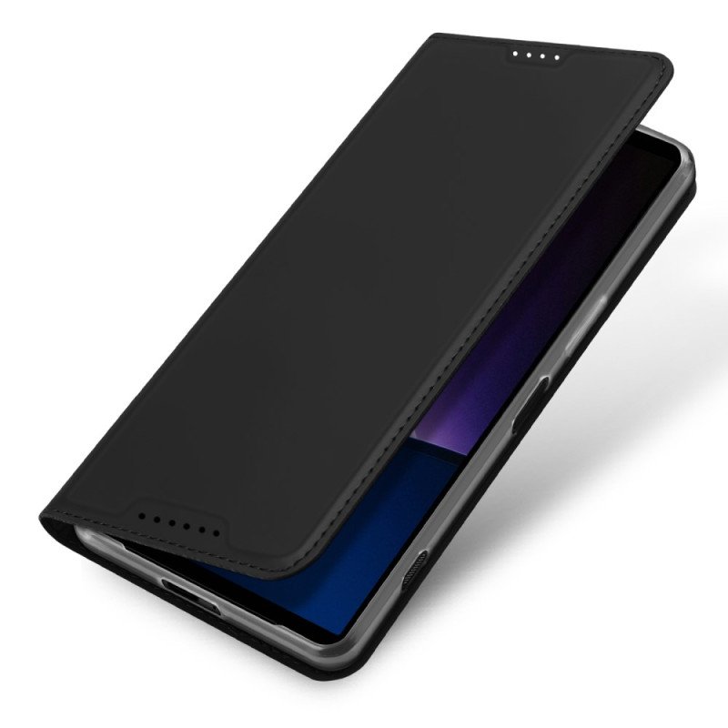 Folio-fodral Sony Xperia 1 Vi Skin Pro Series Dux Ducis