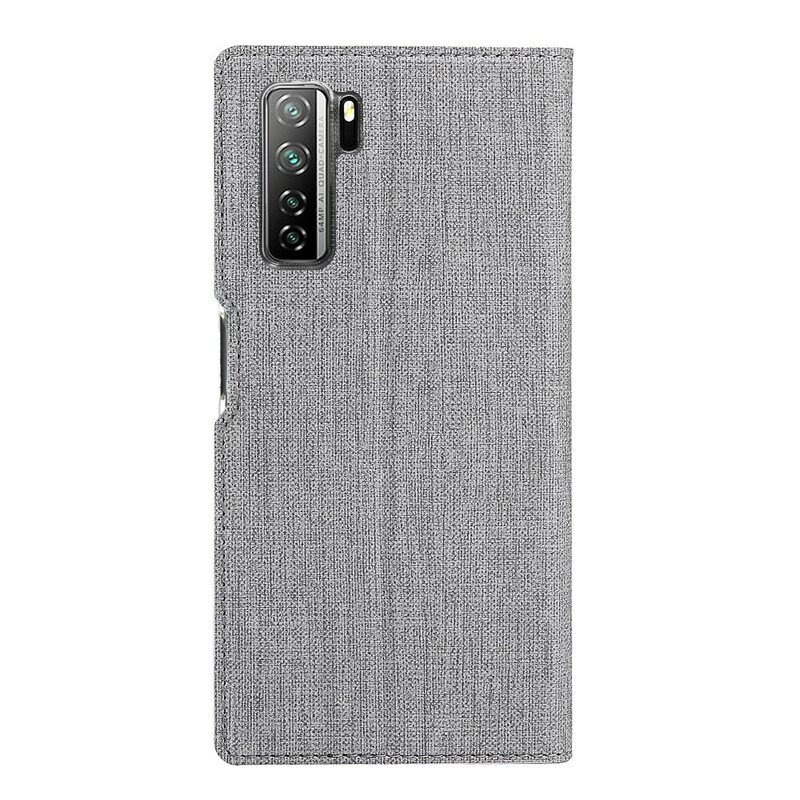 Folio-fodral Huawei P40 Lite 5G Läderfodral Strukturerad Vili Dmx