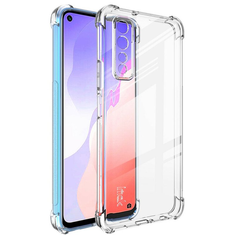 Skal Huawei P40 Lite 5G Transparent Silky Imak