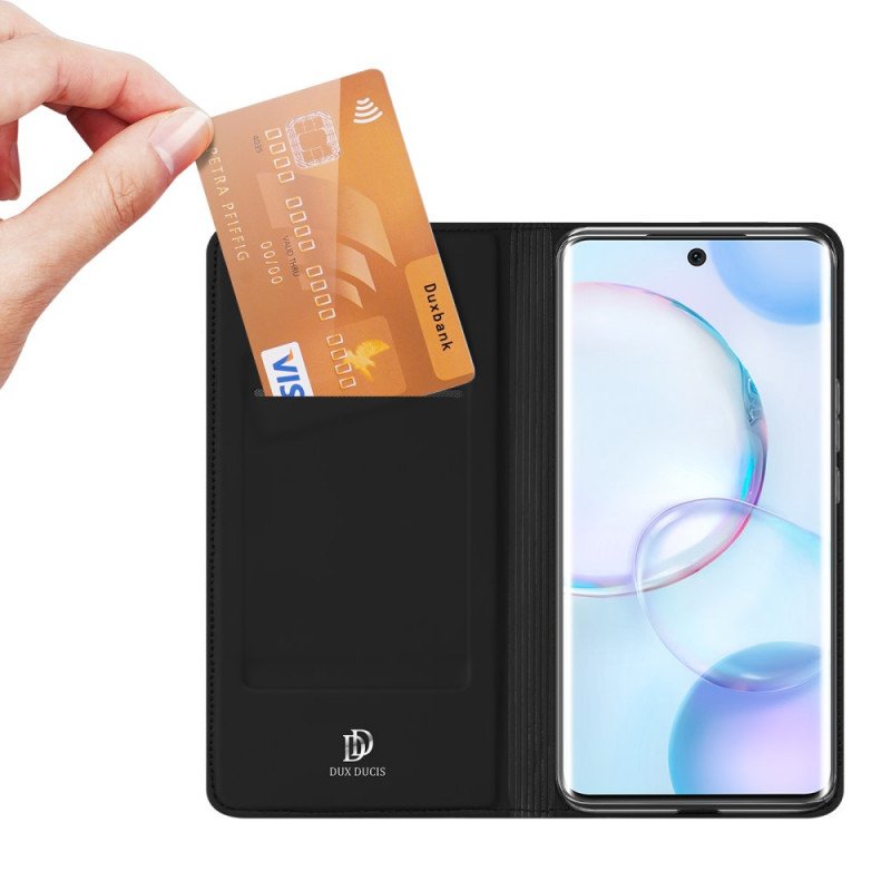 Folio-fodral Huawei Nova 9 Läderfodral Skin Pro Dux Ducis