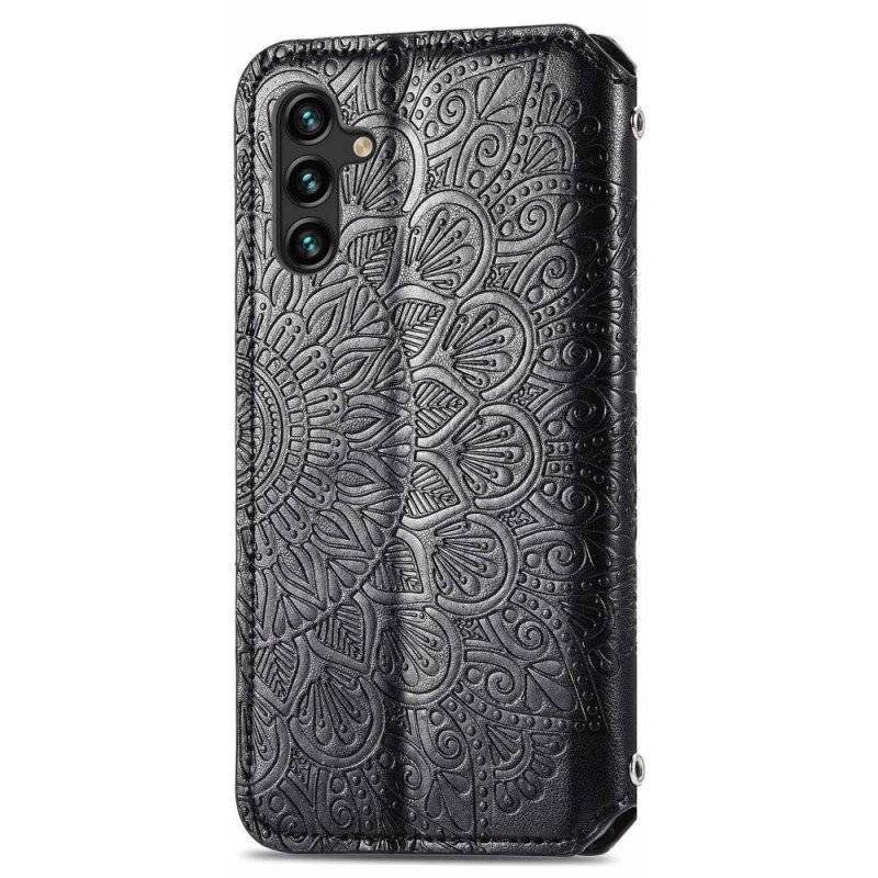 Folio-fodral Samsung Galaxy A13 5G / A04s Läderfodral Mandala