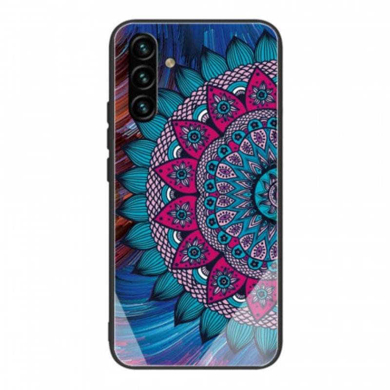 Mobilskal Samsung Galaxy A13 5G / A04s Mandala Härdat Glas