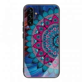 Mobilskal Samsung Galaxy A13 5G / A04s Mandala Härdat Glas