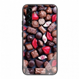 Skal Samsung Galaxy A13 5G / A04s Chokladhärdat Glas