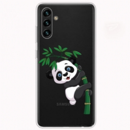 Skal Samsung Galaxy A13 5G / A04s Panda På Bambu