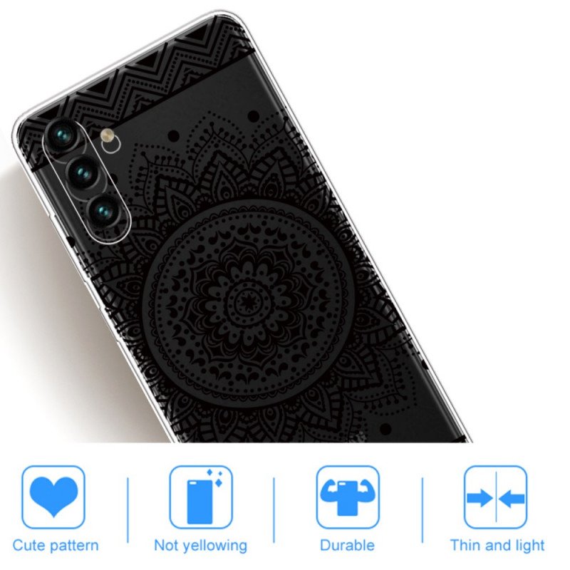 Skal Samsung Galaxy A13 5G / A04s Singelblomma Mandala