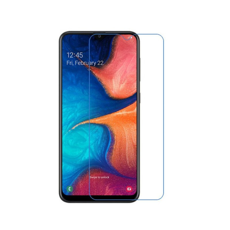 Arc Edge Skydd I Härdat Glas För Samsung Galaxy A20S Skärm