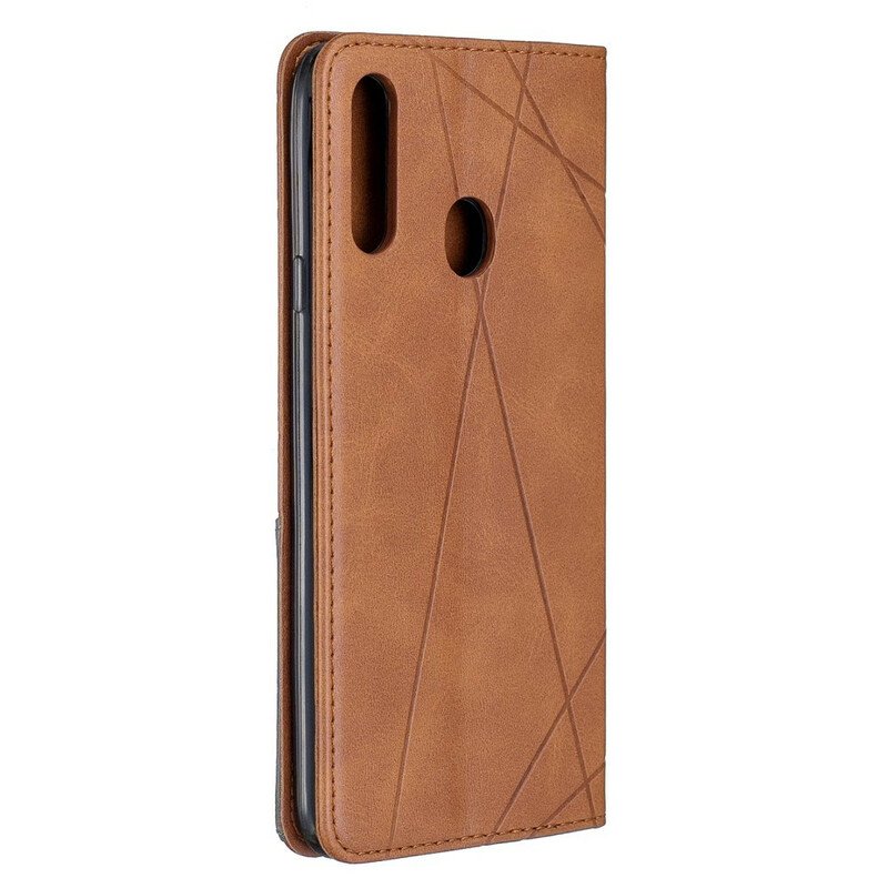 Folio-fodral Samsung Galaxy A20s Läderfodral Artist Stil