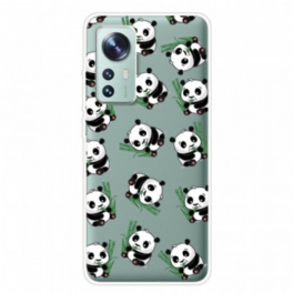 Mobilskal Xiaomi 12 Pro Pandas