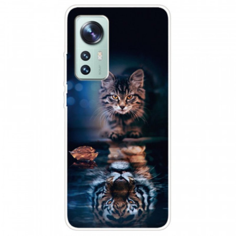 Skal Xiaomi 12 Pro Watchful Cat Silikon