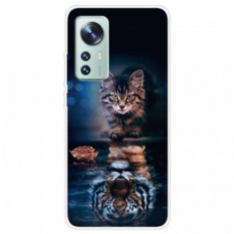 Skal Xiaomi 12 Pro Watchful Cat Silikon