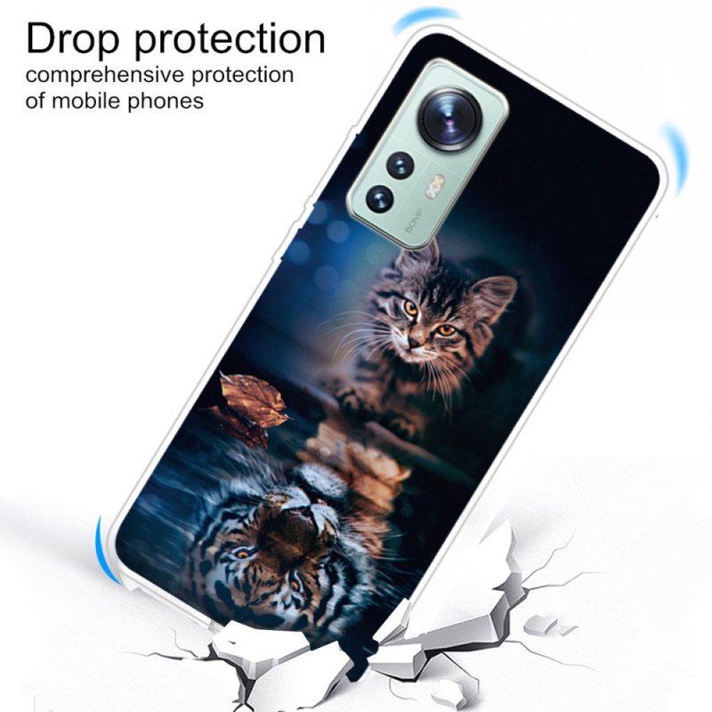 Skal Xiaomi 12 Pro Watchful Cat Silikon