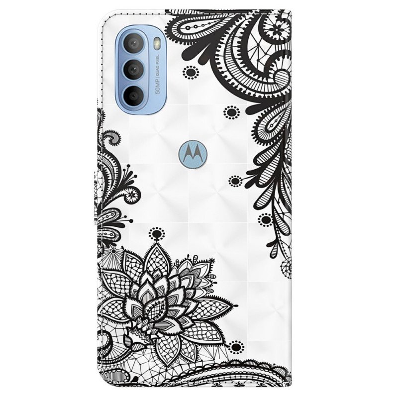 Fodral Moto G41 / G31 Chic Spets