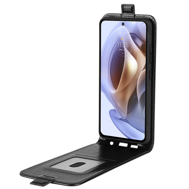 Fodral Moto G41 / G31 Folio-fodral Vikbar Retro