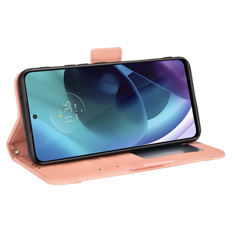 Fodral Moto G41 / G31 Multi-card Premier Class