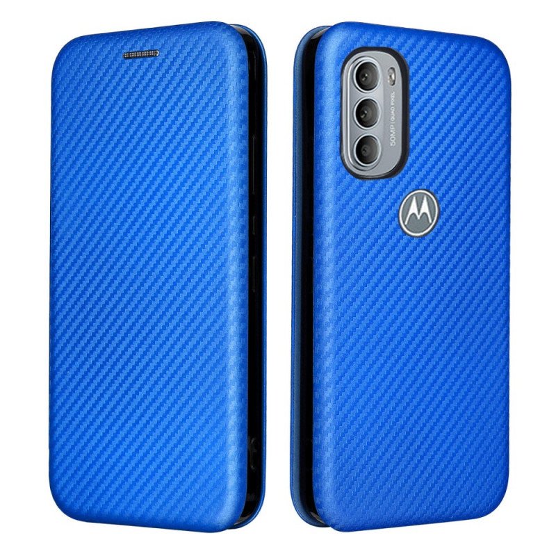 Folio-fodral Moto G41 / G31 Läderfodral Silikon Kol