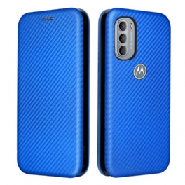 Folio-fodral Moto G41 / G31 Läderfodral Silikon Kol