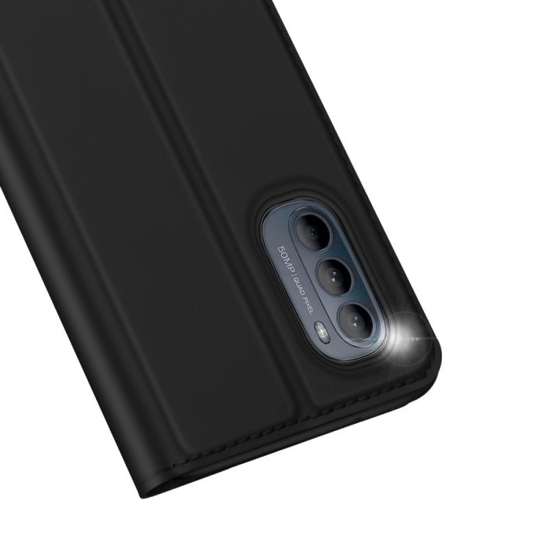 Folio-fodral Moto G41 / G31 Läderfodral Skin Pro Dux Ducis