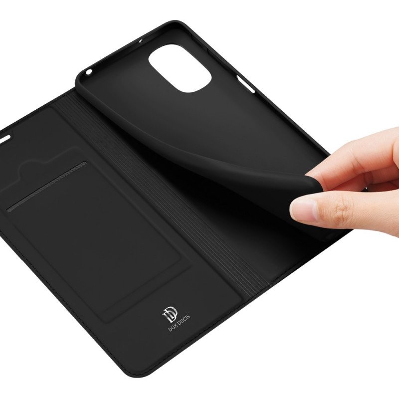 Folio-fodral Moto G41 / G31 Läderfodral Skin Pro Dux Ducis