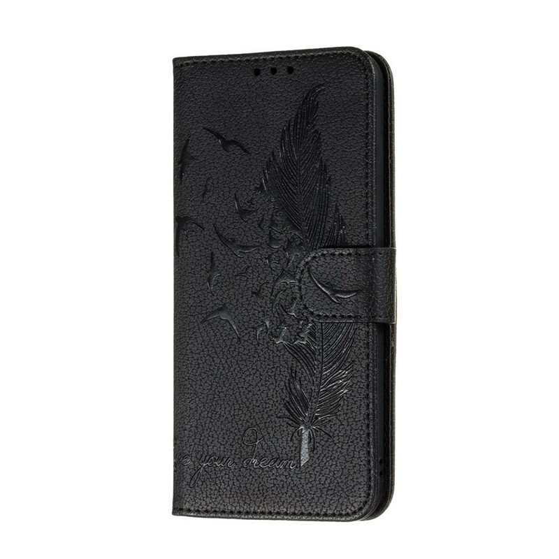 Fodral Samsung Galaxy A51 Faux Leather Lev Din Dröm