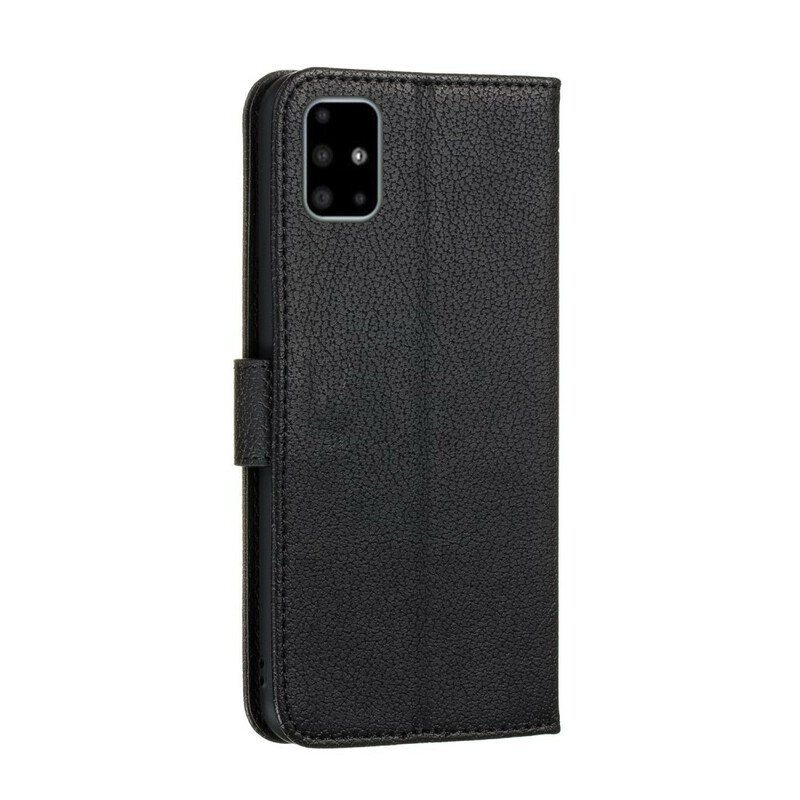 Fodral Samsung Galaxy A51 Faux Leather Lev Din Dröm