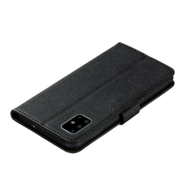 Fodral Samsung Galaxy A51 Faux Leather Lev Din Dröm