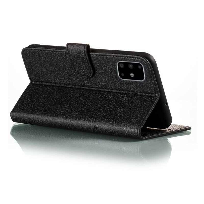 Fodral Samsung Galaxy A51 Faux Leather Lev Din Dröm