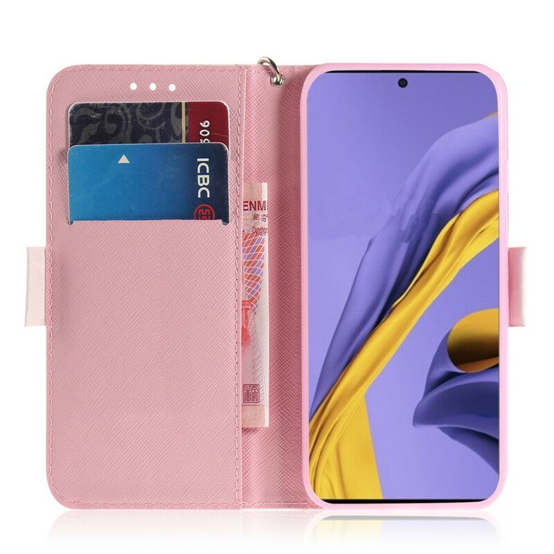 Fodral Samsung Galaxy A51 Med Kedjar Strappy Pump