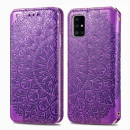 Folio-fodral Samsung Galaxy A51 Läderfodral Mandala