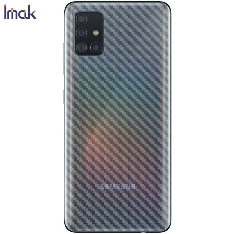 Ryggskyddsfilm För Samsung Galaxy A51 Carbon Style Imak