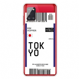 Skal Samsung Galaxy A51 Boardingkort Till Tokyo